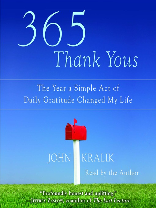 Cover image for 365 Thank Yous